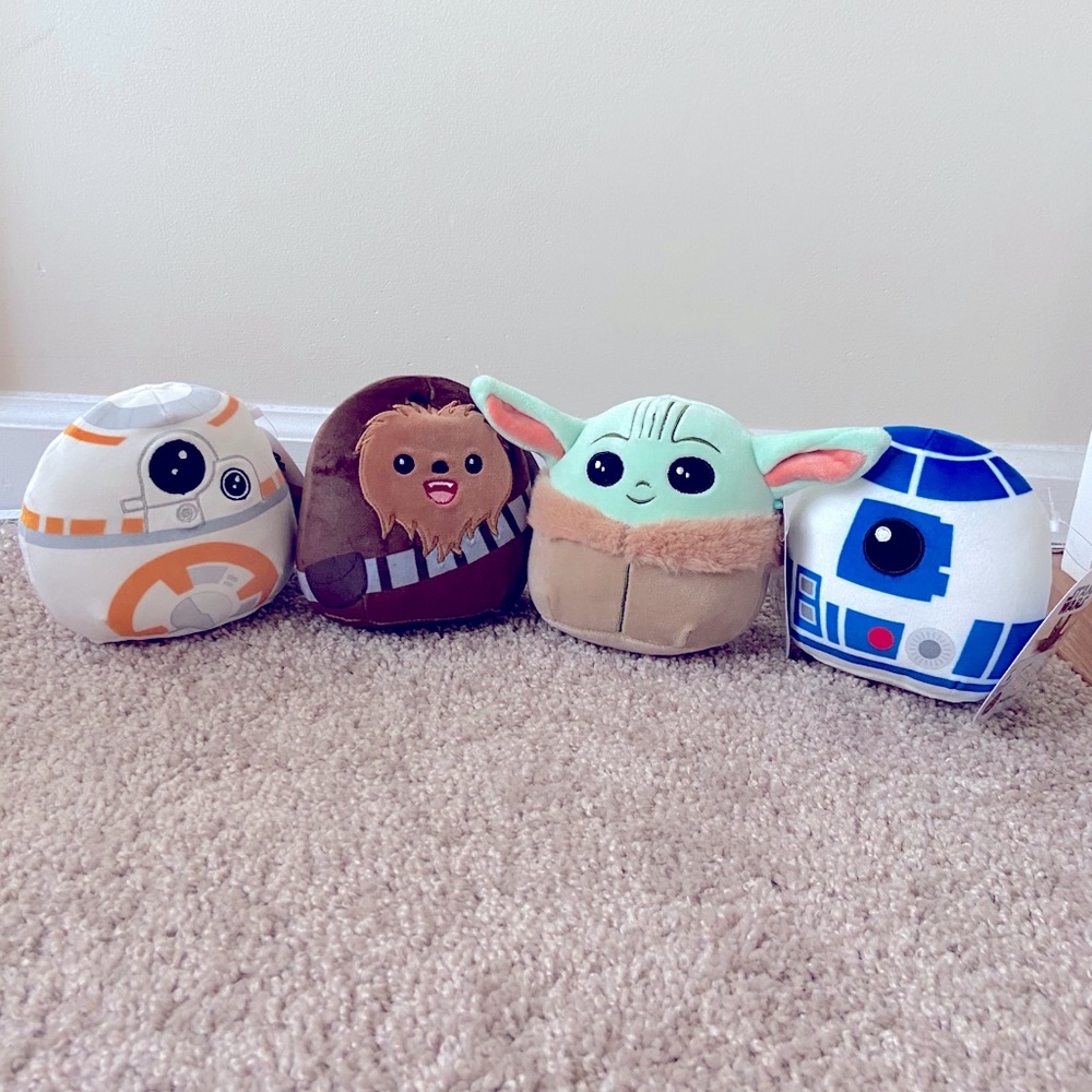Star Wars squishmallow full set! Baby Yoda Chewy